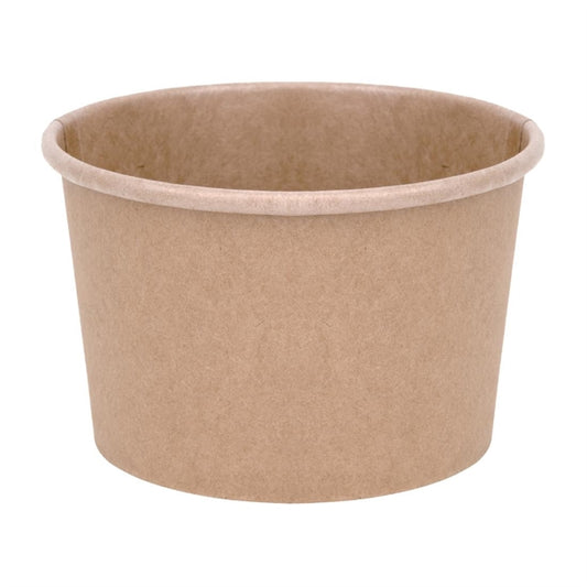 Compostable Soup Containers 98mm 230ml / 8oz (Pack of 500)