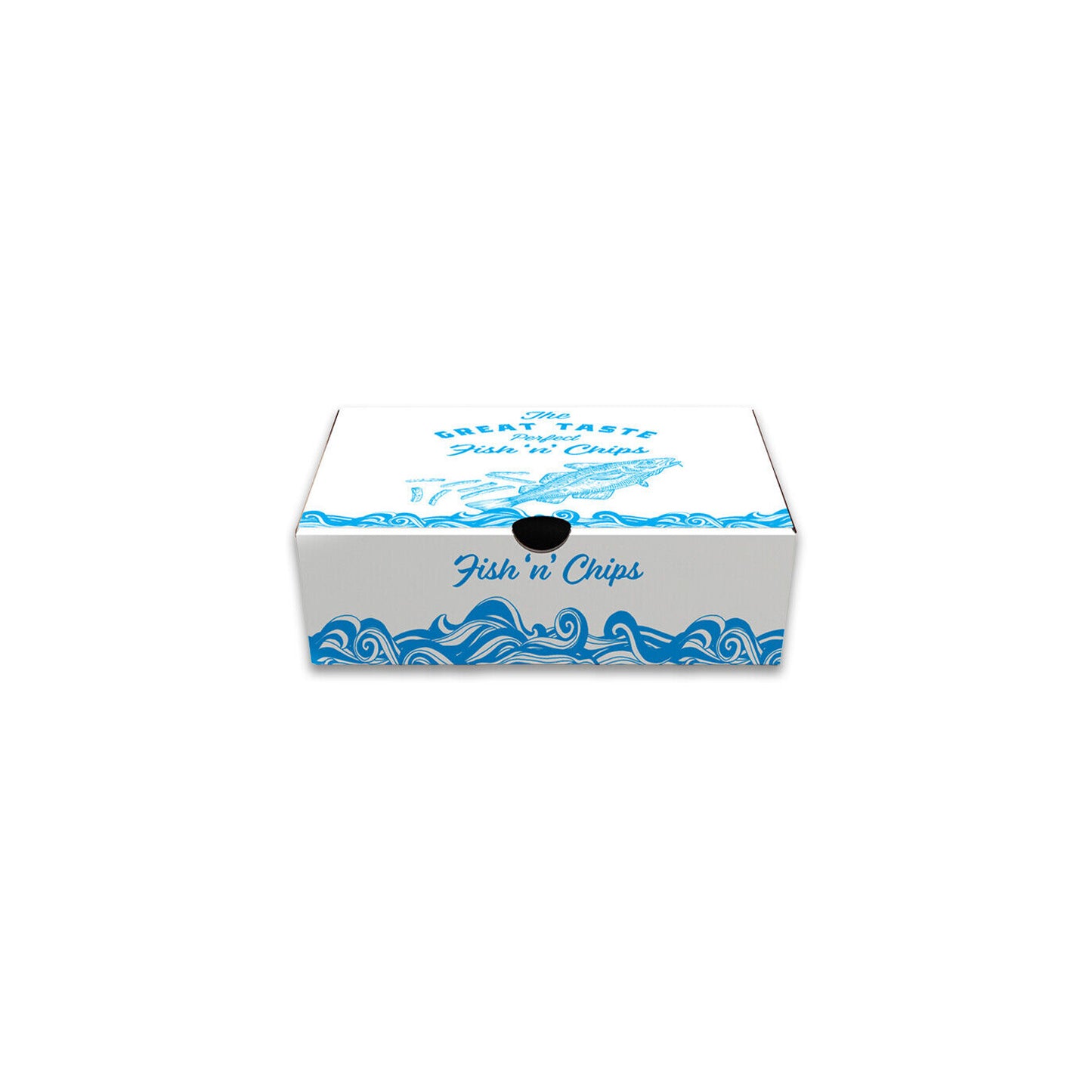 Printed Fish and Chip Box Small - 100pk