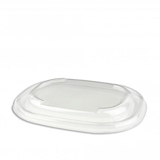 BePulp Eco Oval Street Bowl RPET Lid 300pk