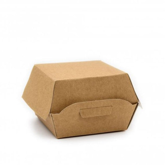 Compostable Kraft Burger Boxes Large 250pk