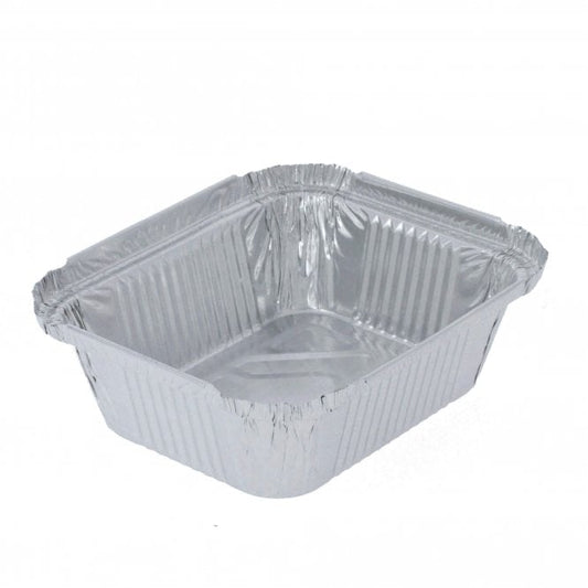 No.2 Aluminium Foil Food Containers Recyclable 1000pk (Medium)