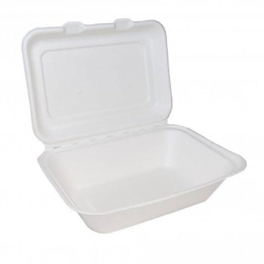 Bagasse Clamshell Regular 7x5 400pk